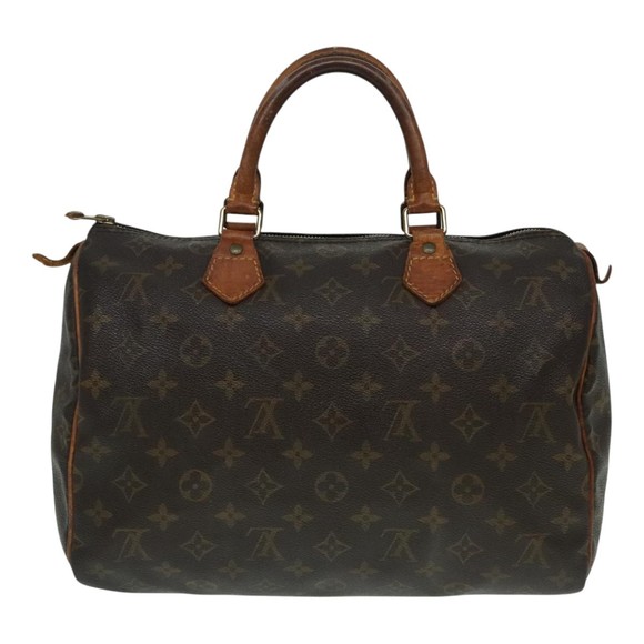 LOUIS VUITTON Monogram Speedy 30 Hand Bag M41526 LV Auth 93138 - Picture 2 of 16